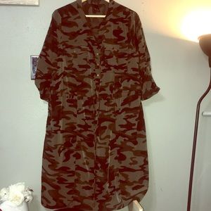 Lane Bryant Camo Dress